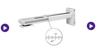 MW853UST+ Efficiency Installation with Wall Mount Alignment System